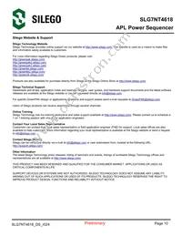 SLG7NT4618V Datasheet Page 10