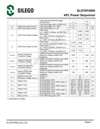 SLG7NT4850V Datasheet Page 4