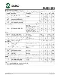 SLG88103VTR Datasheet Page 4