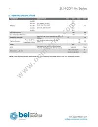 SLIN-20F1A0G Datasheet Page 4