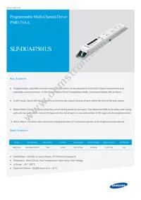 SLP-DUA47501US Datasheet Cover