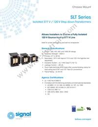 SLT-600 Datasheet Cover