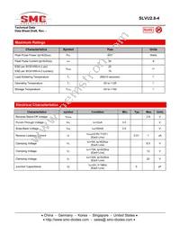 SLVU2.8-4TR Datasheet Page 2