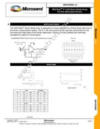 SM16Z4689 E3 Datasheet Page 2