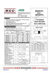 SM4003PL-TP Datasheet Cover