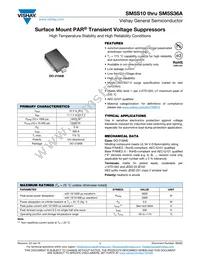 SM5S17HE3/2D Datasheet Cover