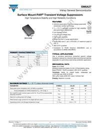 SM6A27-E3/2D Datasheet Cover