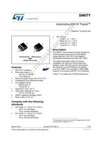 SM6T24CAY Datasheet Cover