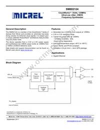 SM802124UMG Datasheet Cover