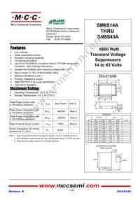 SM8S33A-TP Datasheet Cover