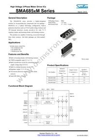 SMA6852MZ LF2451 Datasheet Cover