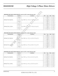SMA6854MZ LF2452 Datasheet Page 5