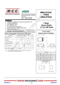 SMAJ4760A-TP Datasheet Cover