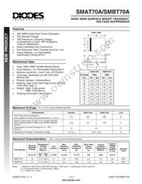 SMAT70A-13 Datasheet Cover