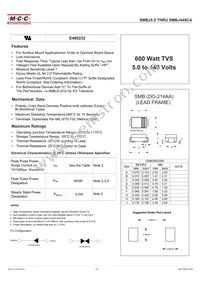 SMBJ400CA-TP Datasheet Cover