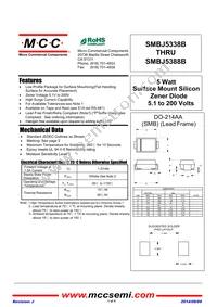 SMBJ5386B-TP Datasheet Cover