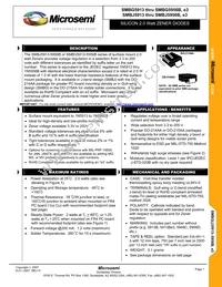 SMBJ5955B Datasheet Cover