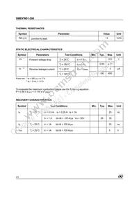 SMBYW01-200 Datasheet Page 2