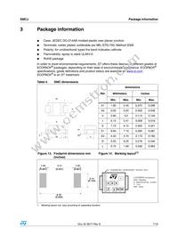 SMCJ10A-TR Datasheet Page 7