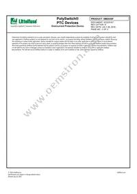 SMD030F-2 Datasheet Page 2