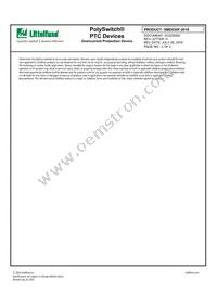 SMD030F-2018-2 Datasheet Page 2