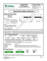 SMD200F-2 Datasheet Cover