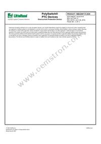 SMD250F/15-2920-2 Datasheet Page 2