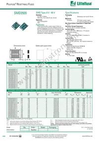 SMD2920P300TF/15A Datasheet Cover