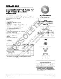 SMDA05-6R2 Datasheet Cover