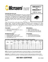 SMDA24C-7 Datasheet Cover