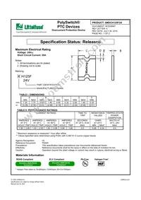 SMDCH125F/24-02 Datasheet Cover