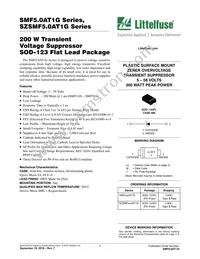 SMF6.0A1T1G Datasheet Cover