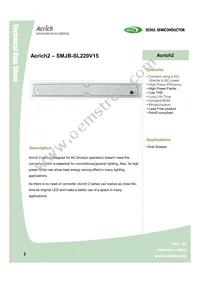 SMJB-SL220V15-GA Datasheet Page 2