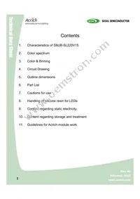 SMJB-SL220V15-GA Datasheet Page 3