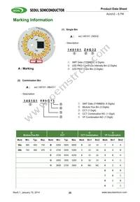 SMJE-2V08W1P3-8B-GA Datasheet Page 20