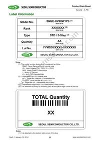 SMJE-2V08W1P3-8B-GA Datasheet Page 22