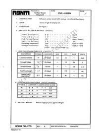 SML-410MWT86 Datasheet Cover