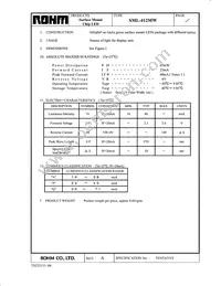 SML-412MWT86 Datasheet Cover