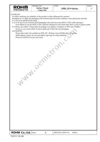SML-J14DTT96 Datasheet Page 7