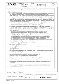 SML-L13DTAFS Datasheet Cover