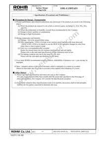 SML-L13DTAFS Datasheet Page 3