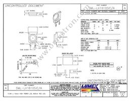 SML-LX1610SIC/A Datasheet Cover