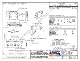 SML-LX2723SYC-TR Datasheet Cover