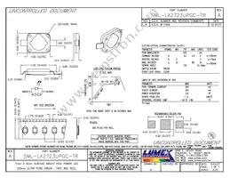 SML-LX2723UPGC-TR Datasheet Cover