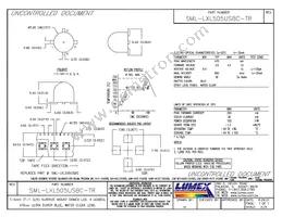 SML-LXL505USBC-TR Datasheet Cover