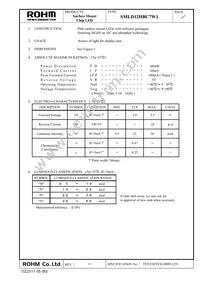 SMLD12HBC7W1 Datasheet Cover