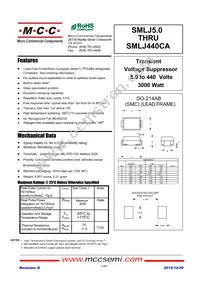 SMLJ24CA-TP Datasheet Cover