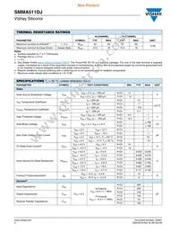 SMMA511DJ-T1-GE3 Datasheet Page 2