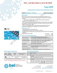 SMP 750 Datasheet Cover