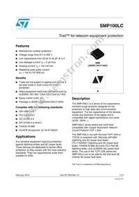SMP100LC-320 Datasheet Cover